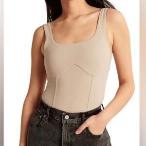 Abercrombie corset bodysuit